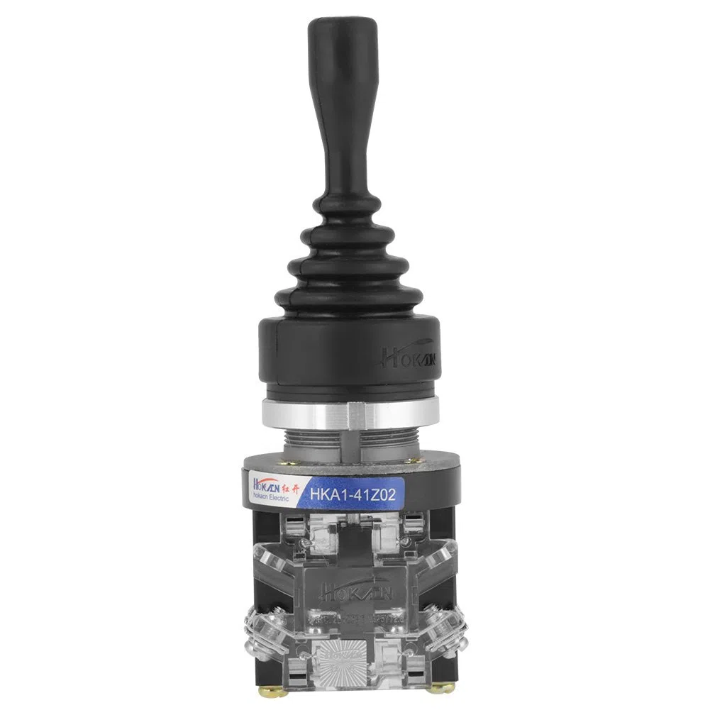 Interruttore monolever joystick 1pc, HKA1-41Z02 momentaneo AC 380V 2NO 2 posizioni
